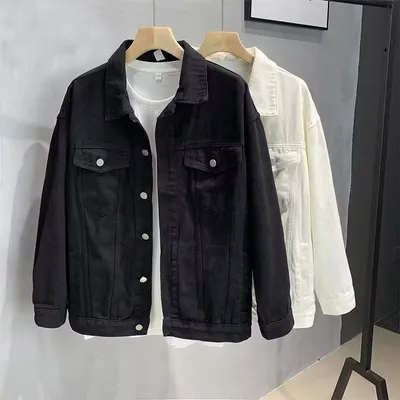 Handsome Edgy Relaxed-fit Versatile Workwear Jacket Top