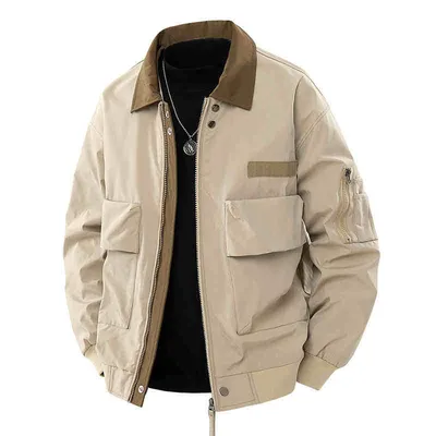 American Baseball Collar Coat Men