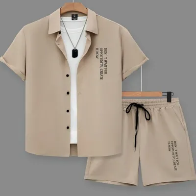 Casual 3D Digitally Printed Shirt And Pants Set