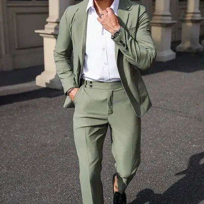 Autumn Fashion Button Suit Two-piece Suit