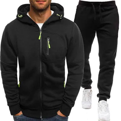 2026 FallWinter New Mens Set Casual Hooded Sweatshirt Sportswear