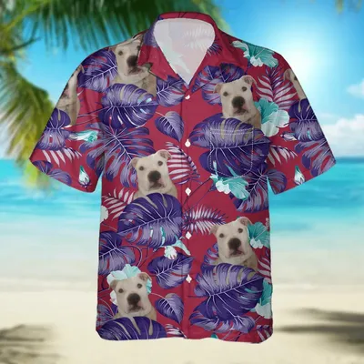 3D Digital Print Hawaiian Men's Casual Shirt