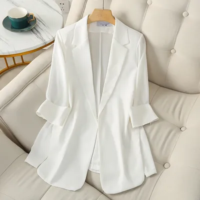 All-match Mid-length Sun Protection Suit Jacket Women's Thin Cardigan