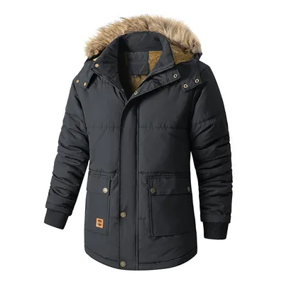 Hooded Padded And Insulated Coat