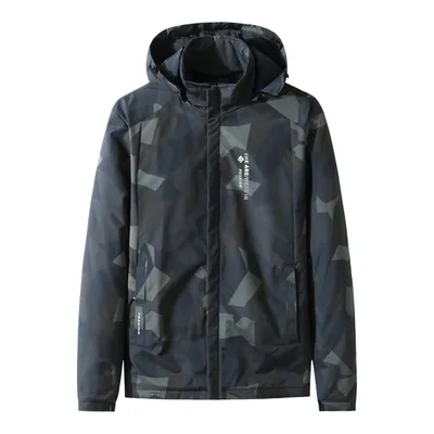 Athleisure Stand-up Collar And Hooded Padded Cotton Jacket