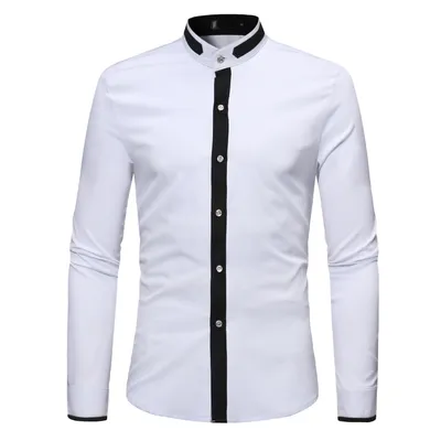 Colorblock casual long sleeves