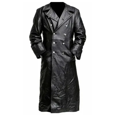 Autumn And Winter Vintage Leather Men's Medieval Jacket