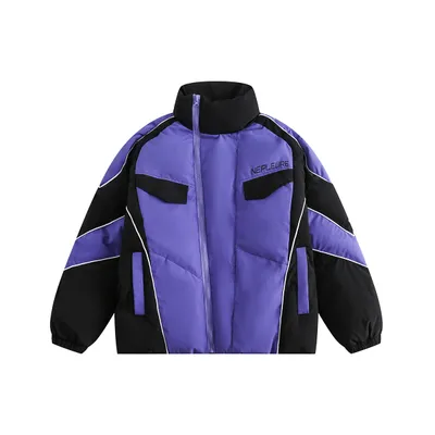 American Retro Biker's Style Bread Coat