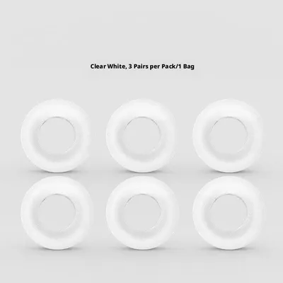 Glasses anti-slip silicone ring-white