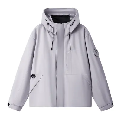 New Unisex Co-ed Hooded Shell Jacket