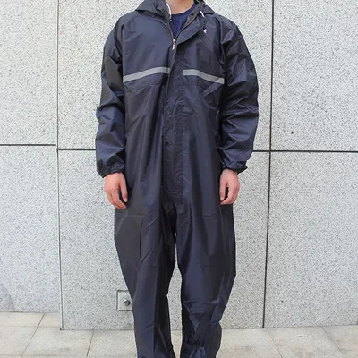 Adult Men's And Women's One-piece Raincoat Full Body Waterproof Car Wash Clothes