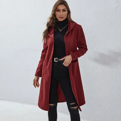 Autumn And Winter New Loose And Long All-match Bottoming Sweater Coat
