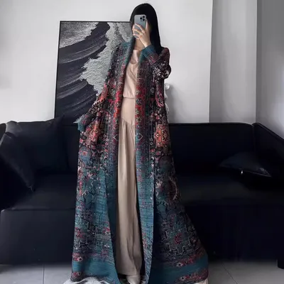Autumn High-End Pleated Long-Sleeve Trench Coat