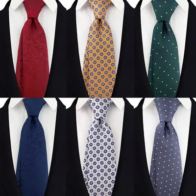 Gentlemans Small Floral Tie Mens Business