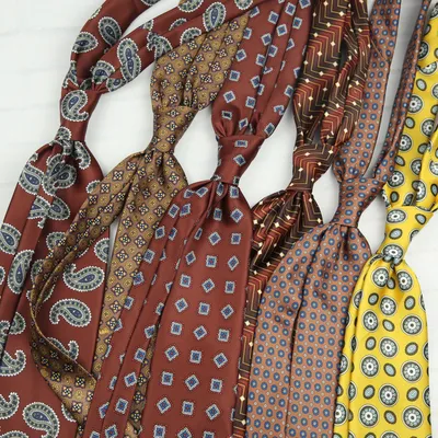 Printed Casual Patterned Vintage Tie