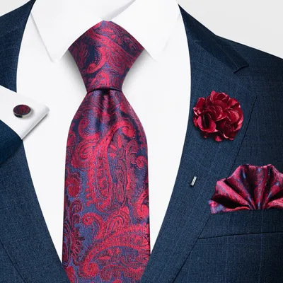 Tencel Jacquard Business Formal Necktie
