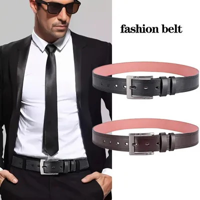Mens Stylish And Fashionable Business Trouser Belt
