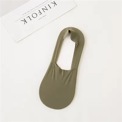 Any cut ice silk men's invisible socks