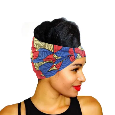 3pcAfrican Pattern Print Headband For Women Twist Style