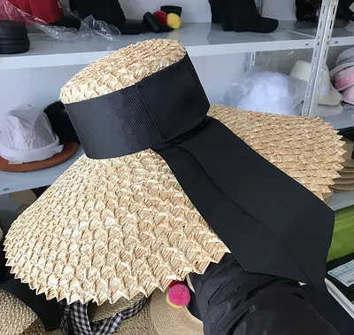 20 Cm Extra Large Straw Handmade Straw Hat