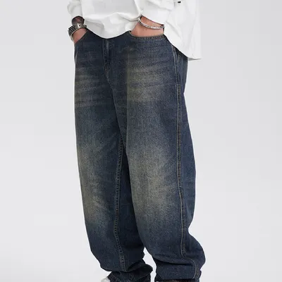All-match Loose Straight Jeans For Men