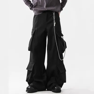 Advanced Profile Multi-pocket Workwear Casual Pants
