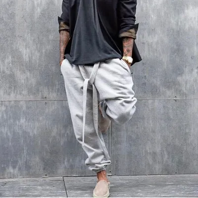 Cotton versatile small foot sports pants