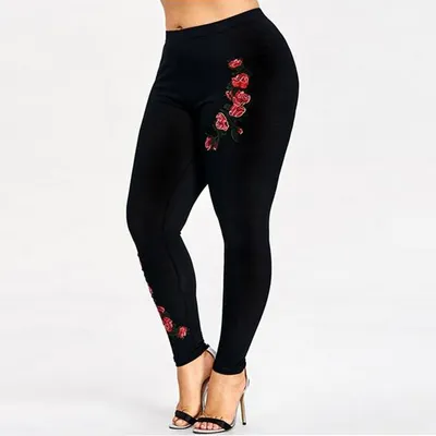  European And American New Amazon Ebay Plus Size Ladies Trousers