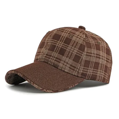 Men's And Women's Matching Striped Hat With Adjustable Strap - Fashionable And Casual Baseball Cap For Outdoor Travel, Hiking And Camping