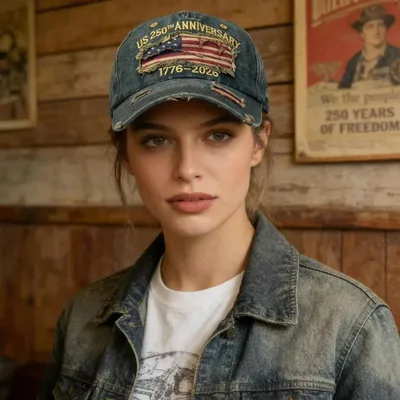 Sun-protective Shade-providing Denim Hat
