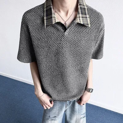 Stylish Loose-fit Casual Breathable Half-sleeve T-shirt