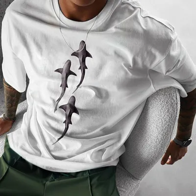 Men's Street-style Athletic Short-sleeve Top