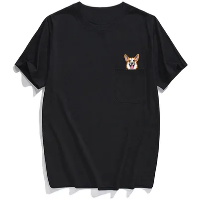 2D printed Shar Pei T-shirt