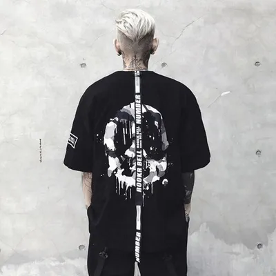Summer Korean version of the tide student loose long section short-sleeved t-shirt female half-sleeved t-shirt skirt shirt