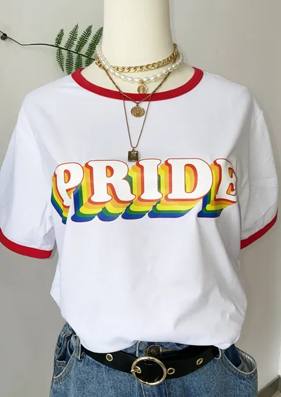Women's Letter Print T-shirt
