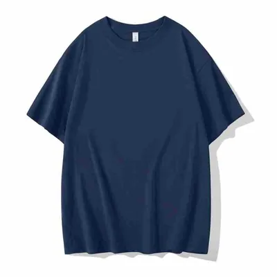 230g Heavy T-shirt Double Yarn Solona Round Neck Bottoming Shirt American Drop Shoulder