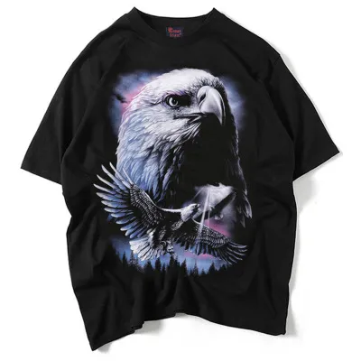 3D three-dimensional animal t-shirt