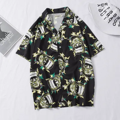 Cartoon graffiti shirt