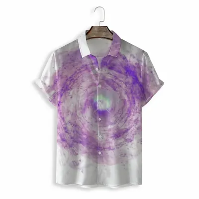 3D Digital Printing Vortex Men's Casual Loose Shirt