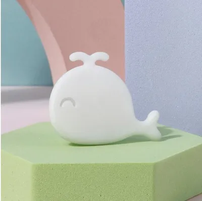 Overflow sealing cap-Little whale-white-1 piece