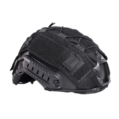 Camouflage Helmet Cover With Elastic Cord Tactical Camouflage Helmet Cover