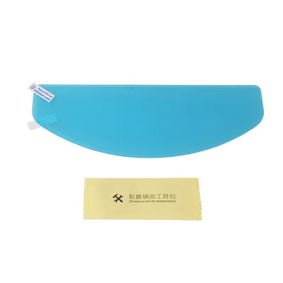 Cross-Border Exclusively For Motorcycle Supplies Helmet Shield, Sun Visor, High Permeability Anti-Fog Film, Suitable For Most Helmets