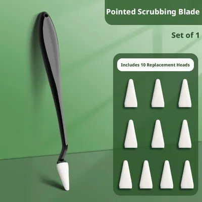 Sketch wiper-pointed kneading wiper +10 replacement heads-1 bag