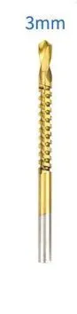 Straight shank twist drill bit-M3-1 support