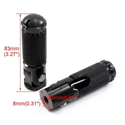 Aluminum Alloy Round Folding Pedal