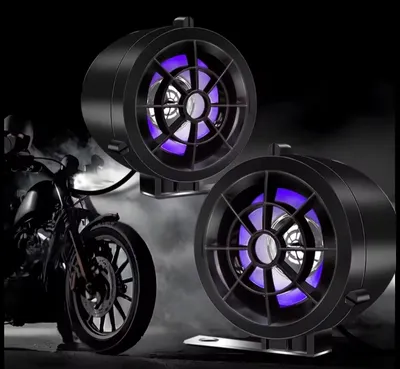 Universal 12V-80V Motorcycle Bluetooth Speakers  Waterproof HIFI Sound System