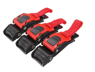 3 unids piezas Motocicleta bicicleta ATV casco correa de mentón Clip de costura de velocidad 3 hebilla de liberación rápida