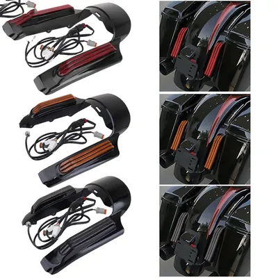 Applicable Modified LED Rear Mudguard Brake Taillight