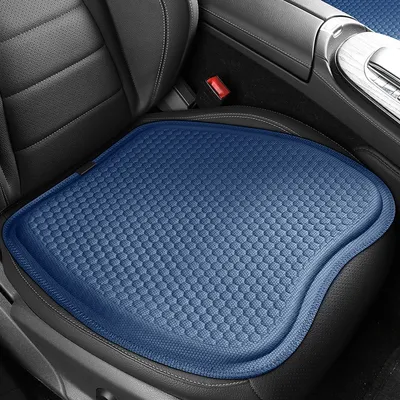 Honeycomb Gel Car Seat Cushion - Universal All-Season Seat Pad with Breathable Cool-to-the-Touch Fabric