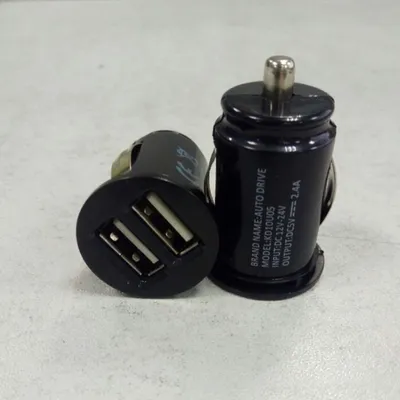 2-Port 24A 5V Dual USB Car Charger